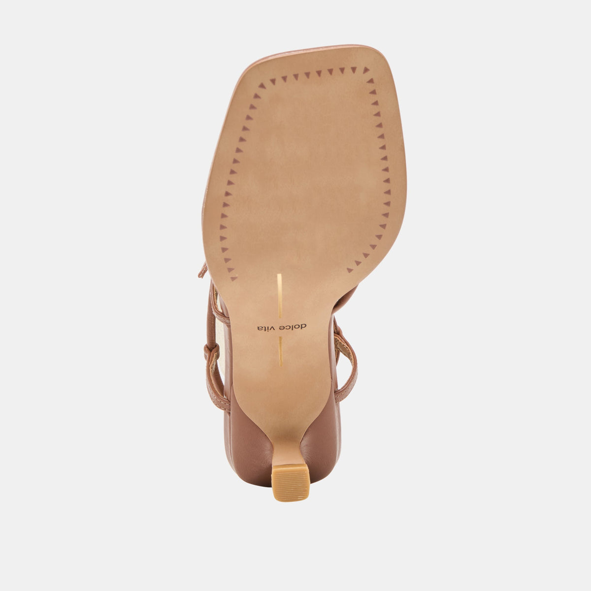 Mylee Cognac Leather Heels | Dolce Vita
