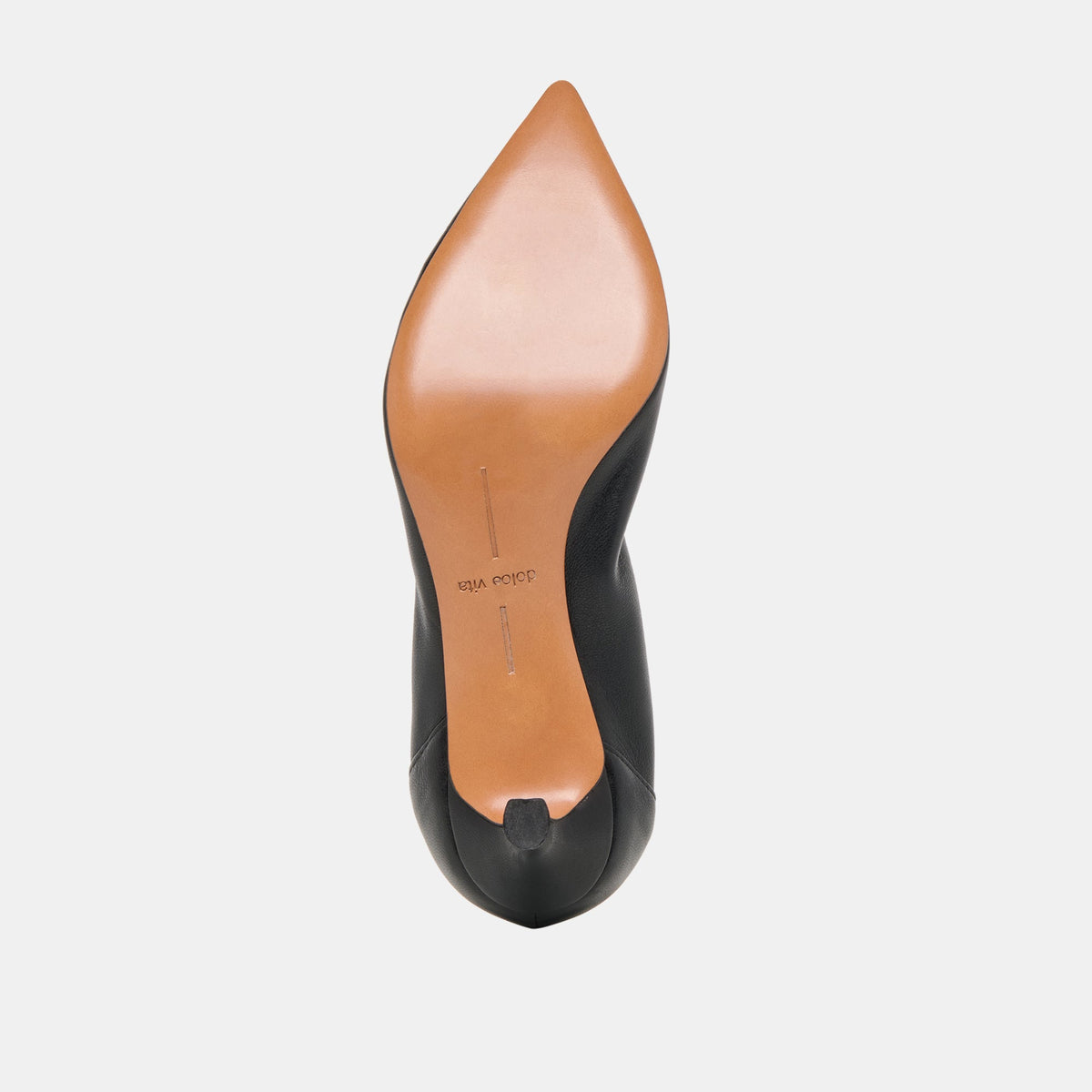 Celtin Black Leather Heels | Dolce Vita