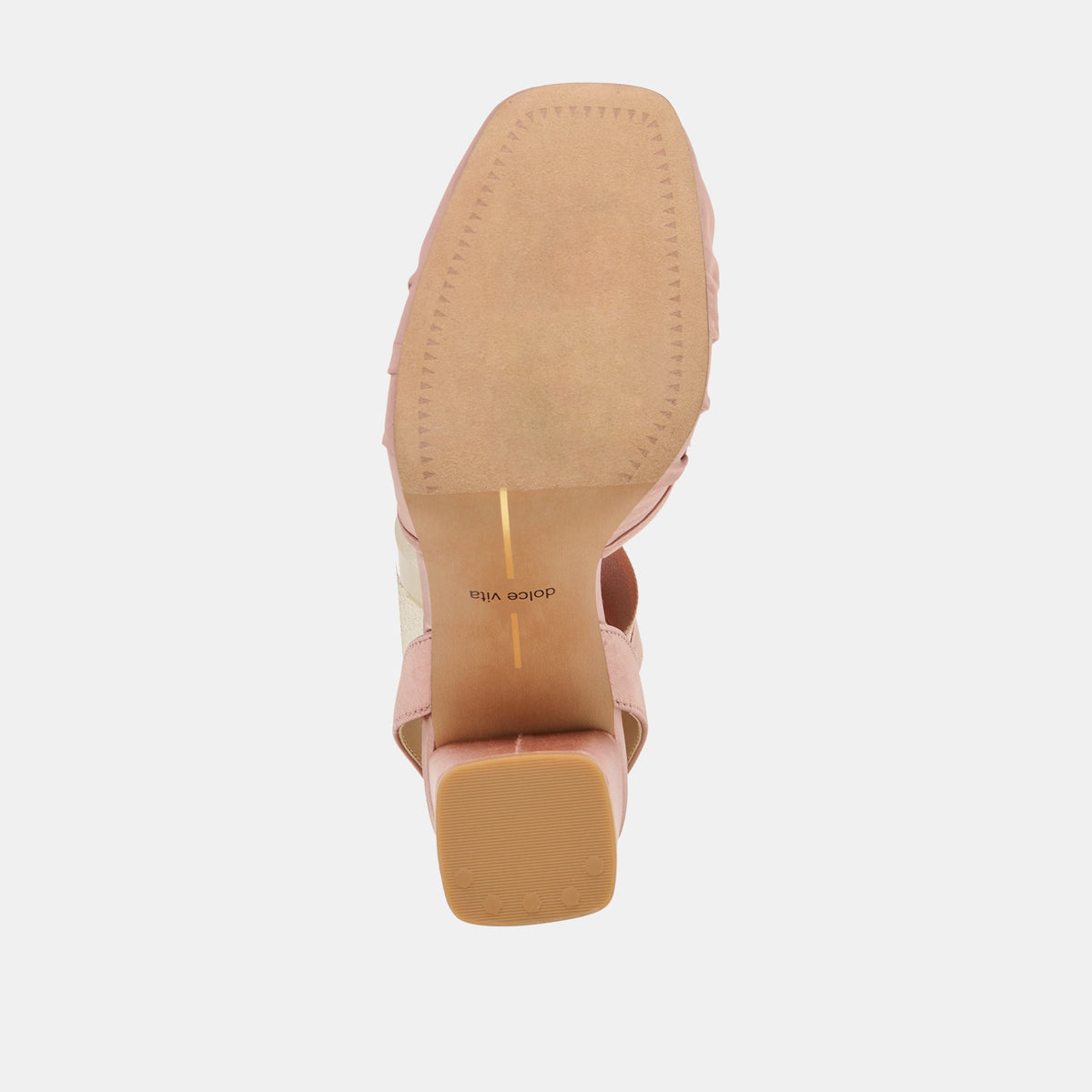 Tisha Lt Blush Satin Heels | Dolce Vita