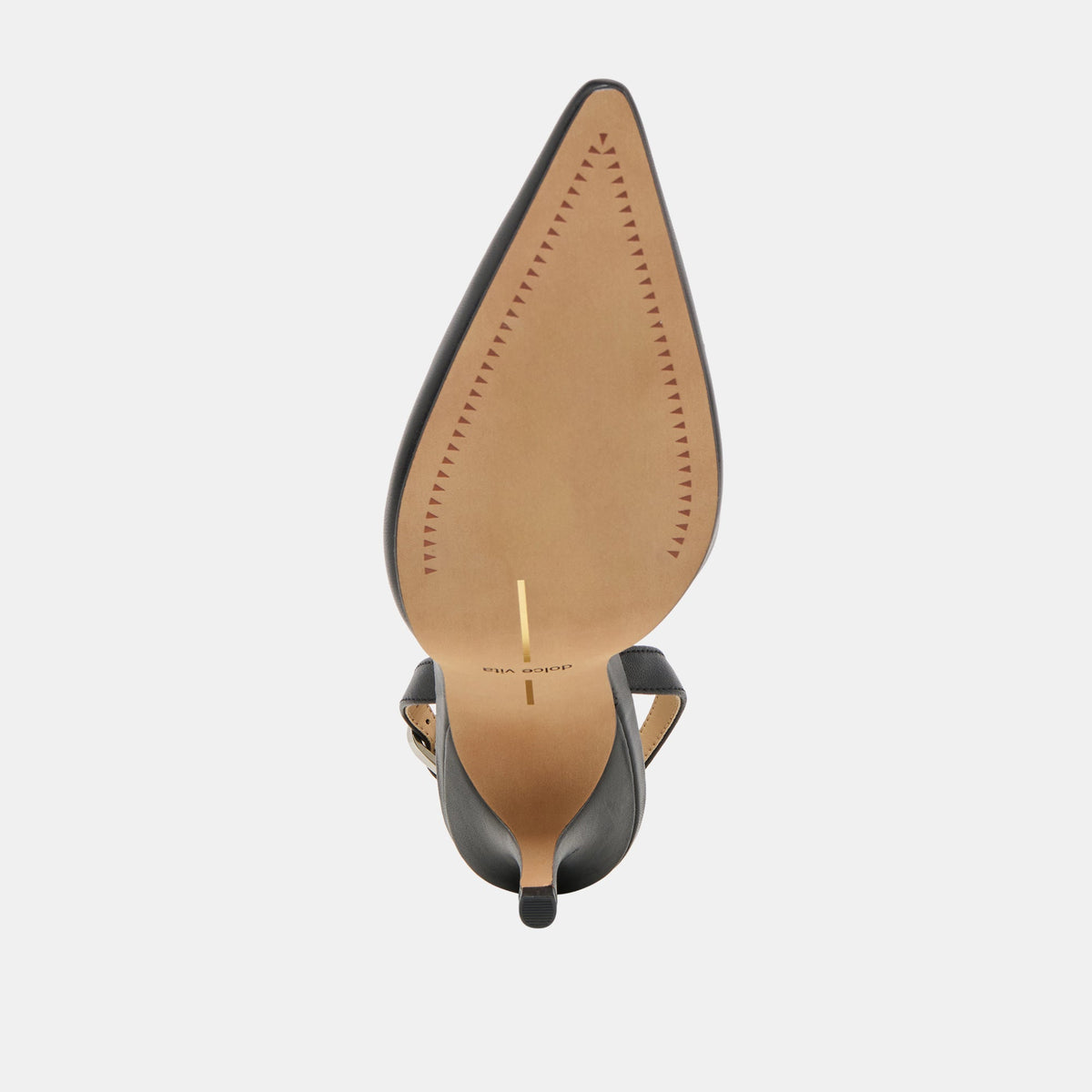Hamya Black Leather Heels | Dolce Vita
