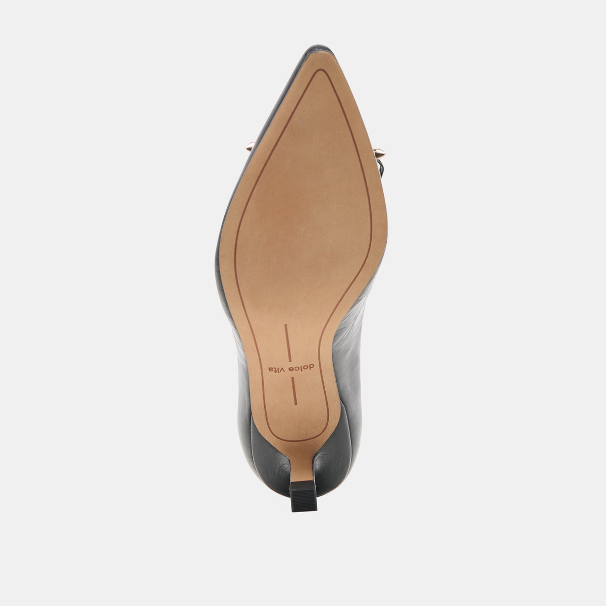 Clarie Midnight Crinkle Patent Leather Heels | Dolce Vita