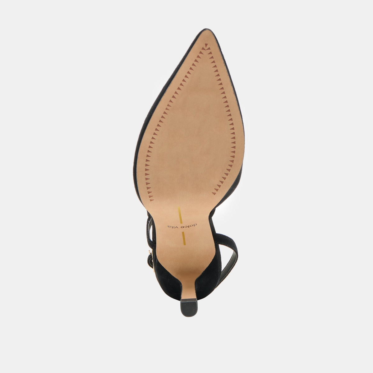 Kamra Onyx Suede Heels | Dolce Vita