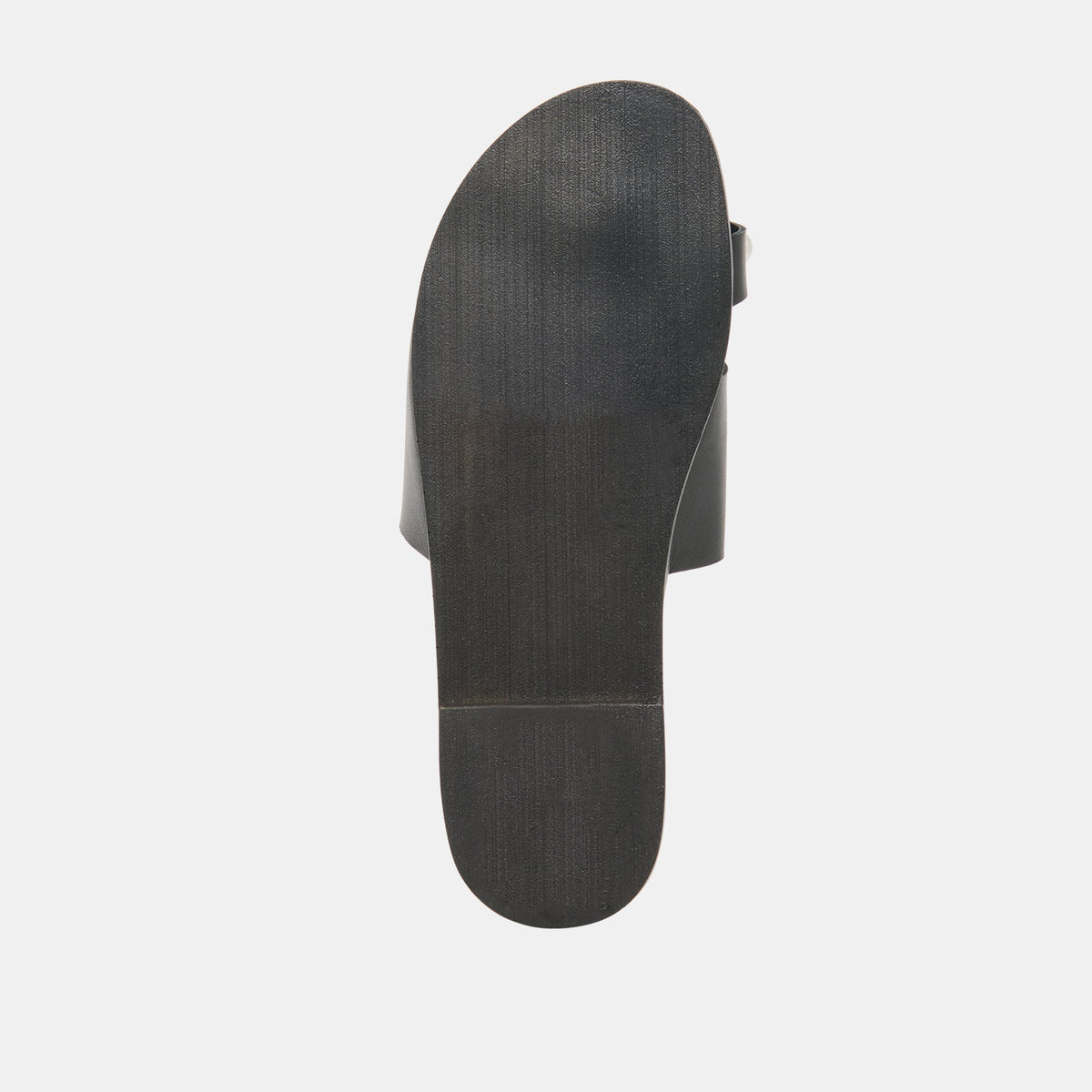 MOXY Black Leather Metal Detail Open-Toe Sandals | Dolce Vita