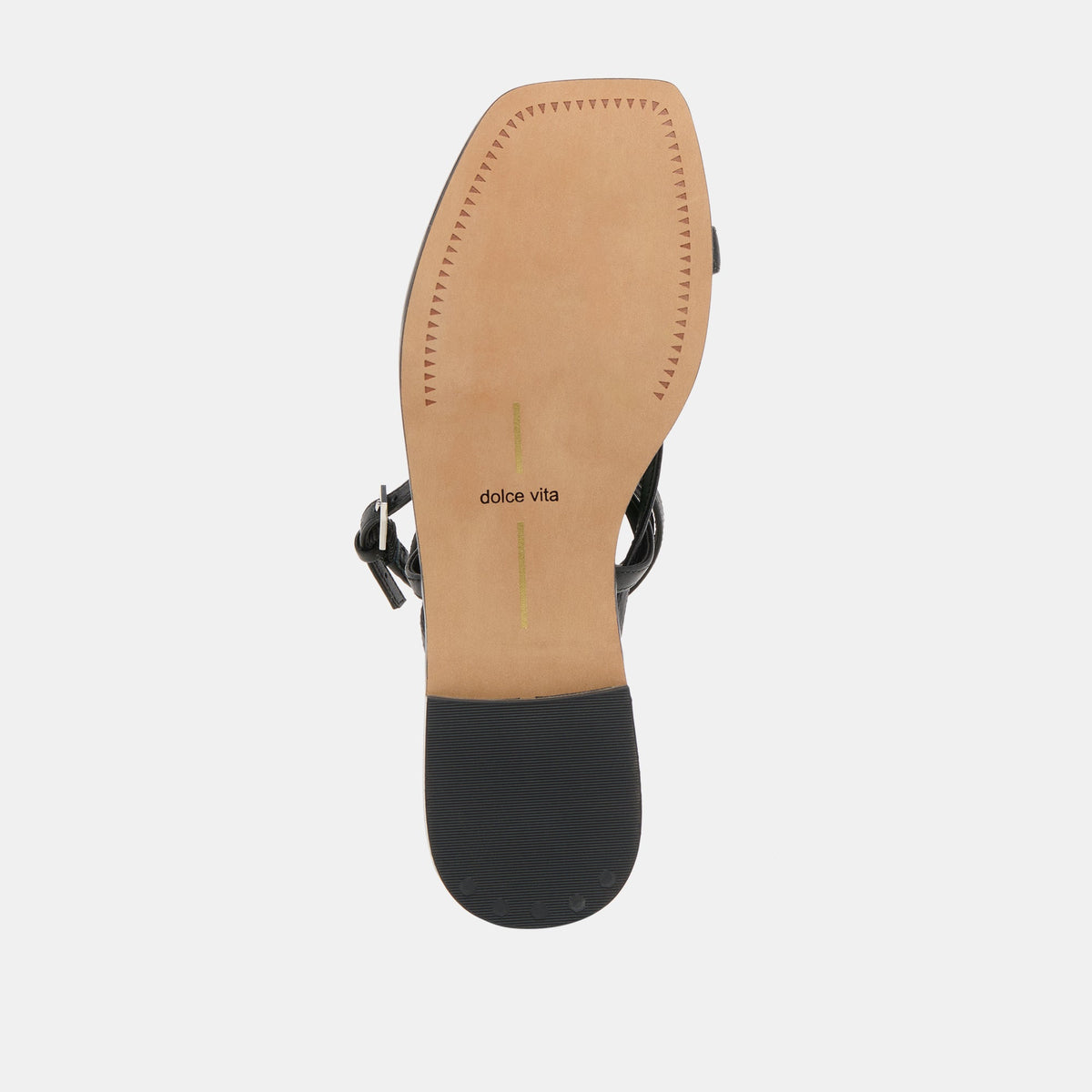Tyrice Black Leather Sandals | Dolce Vita