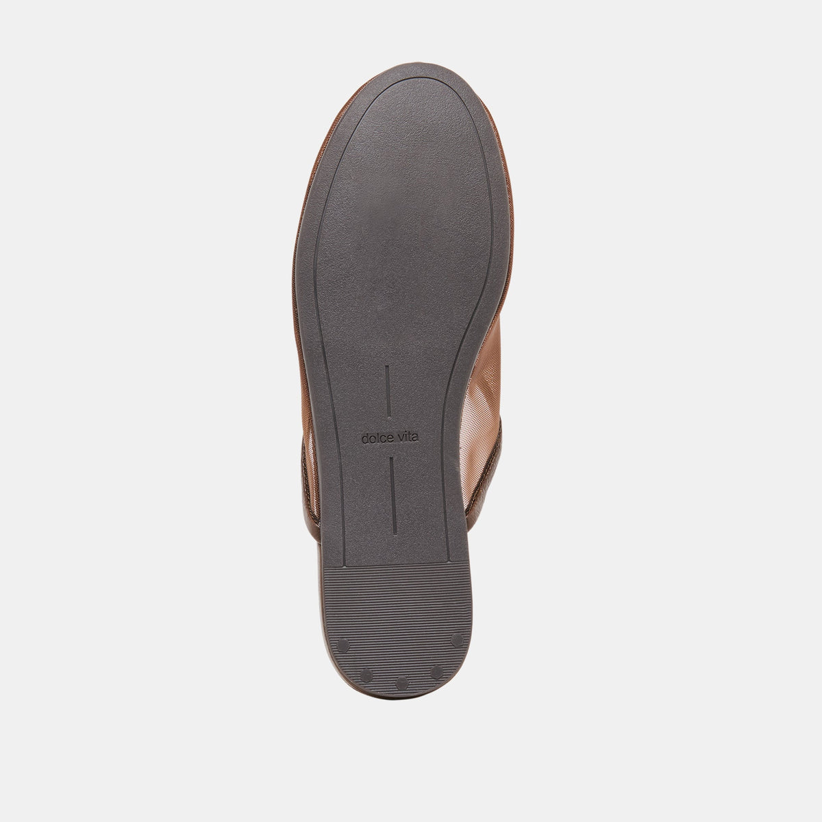 Geni Chocolate Mesh Flats | Dolce Vita