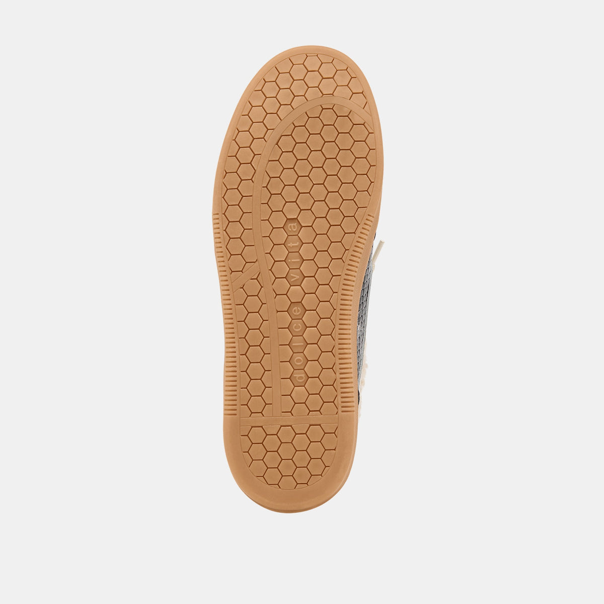 Notice Slide Plush Black Woven Leather Sneakers | Dolce Vita