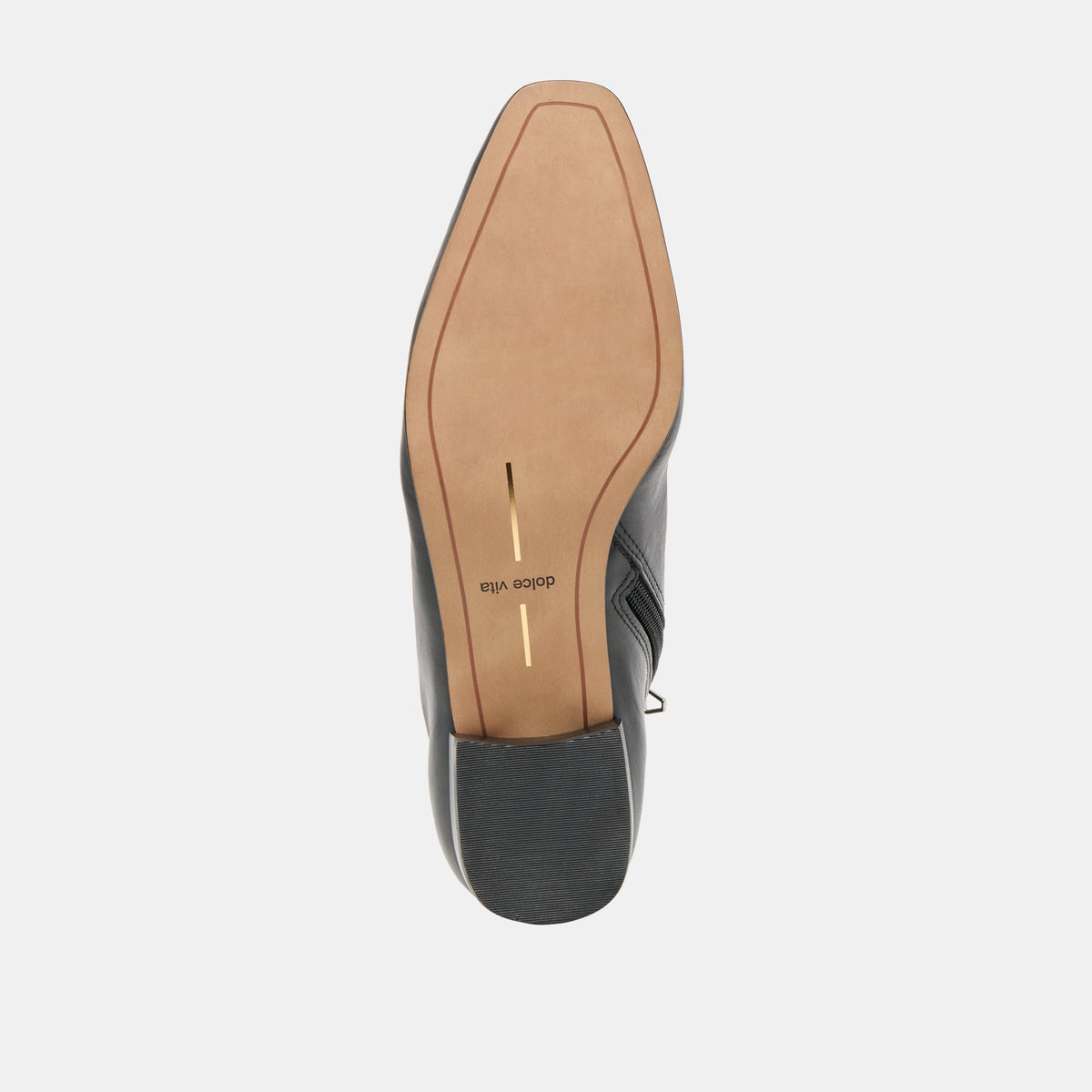 Tarine Black Leather Booties | Dolce Vita