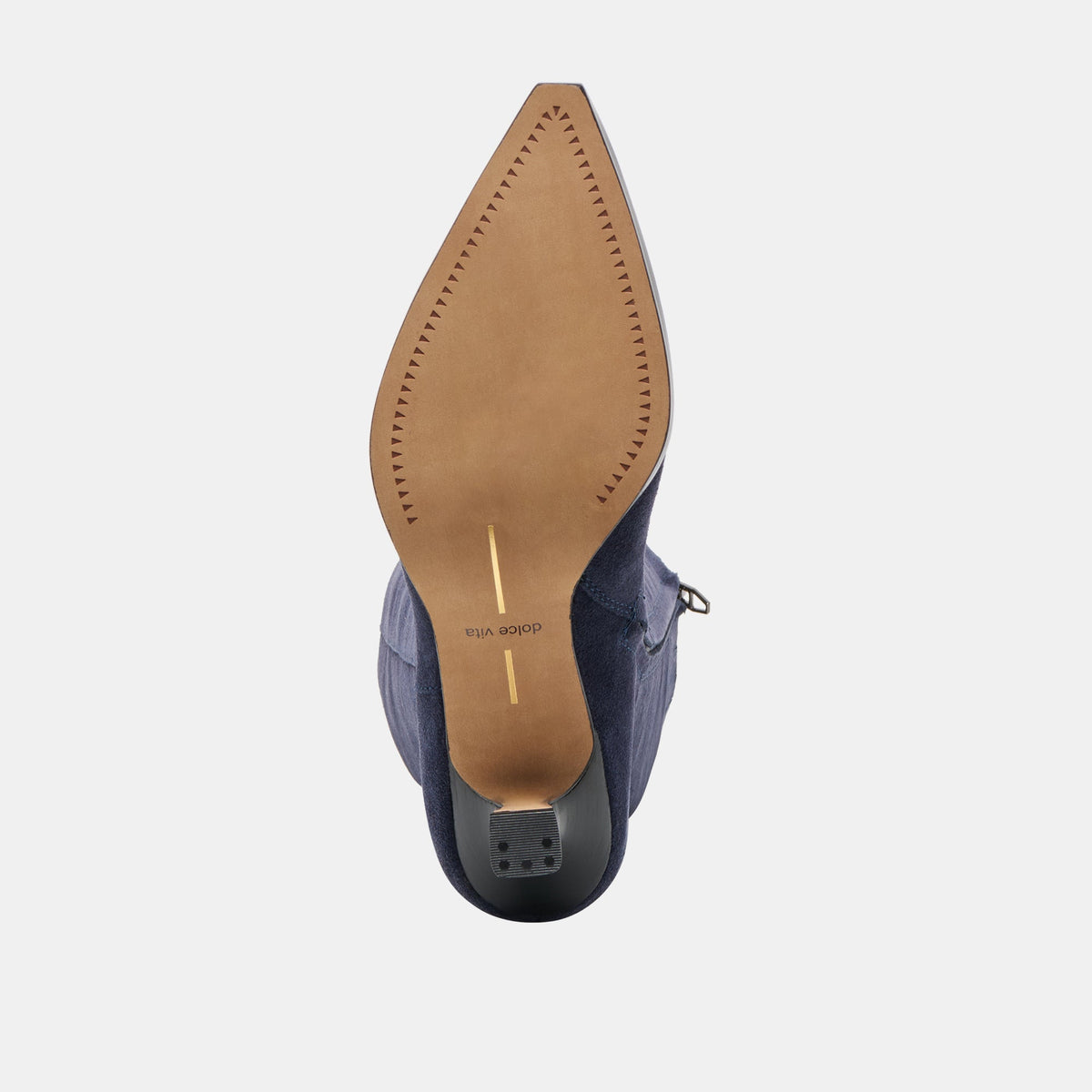 Auggie Navy Suede Boots | Dolce Vita