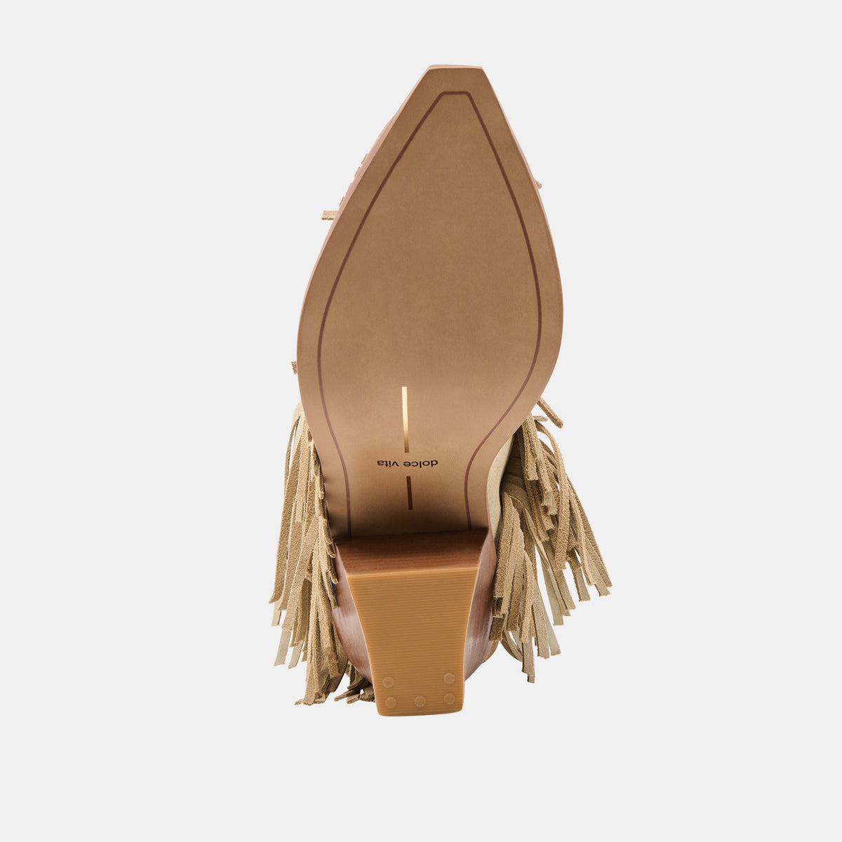 Torey Dk Taupe Suede Booties | Dolce Vita