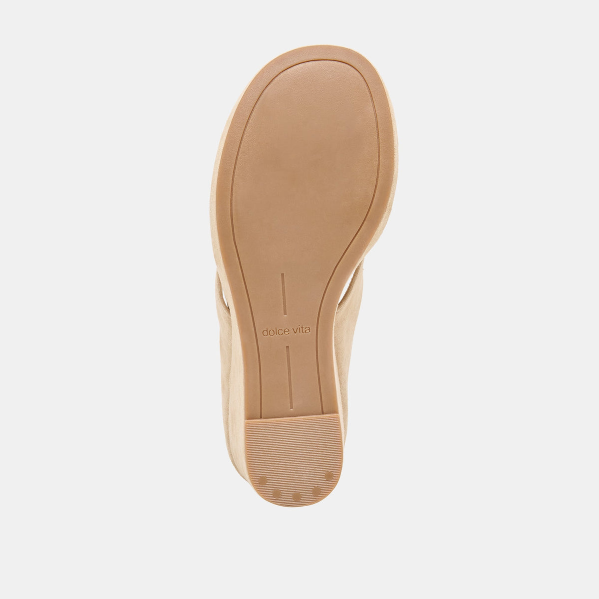 Hinna Camel Suede Wedges | Dolce Vita