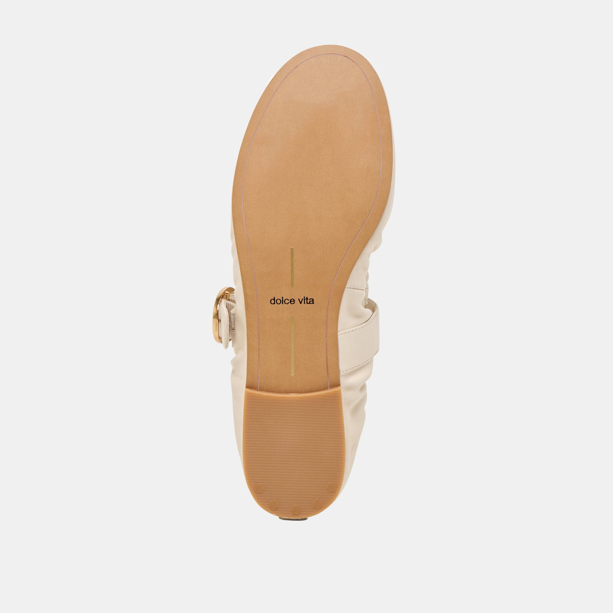Caely Bone Leather Ballet Flats | Dolce Vita