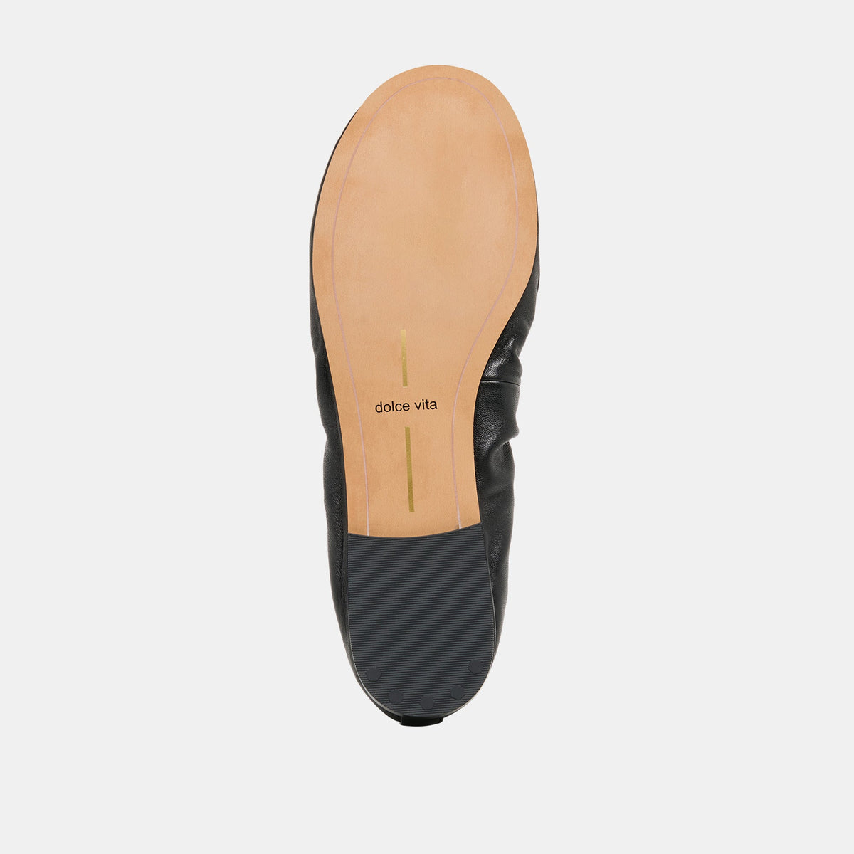 Conrad Black Leather Ballet Flats | Dolce Vita