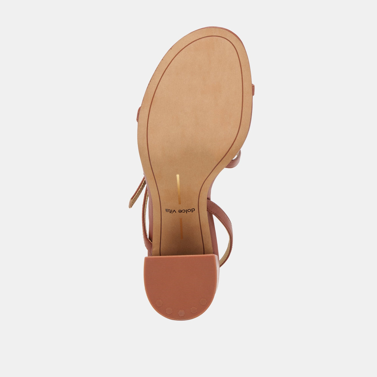 Faye Cognac Leather Heels | Dolce Vita