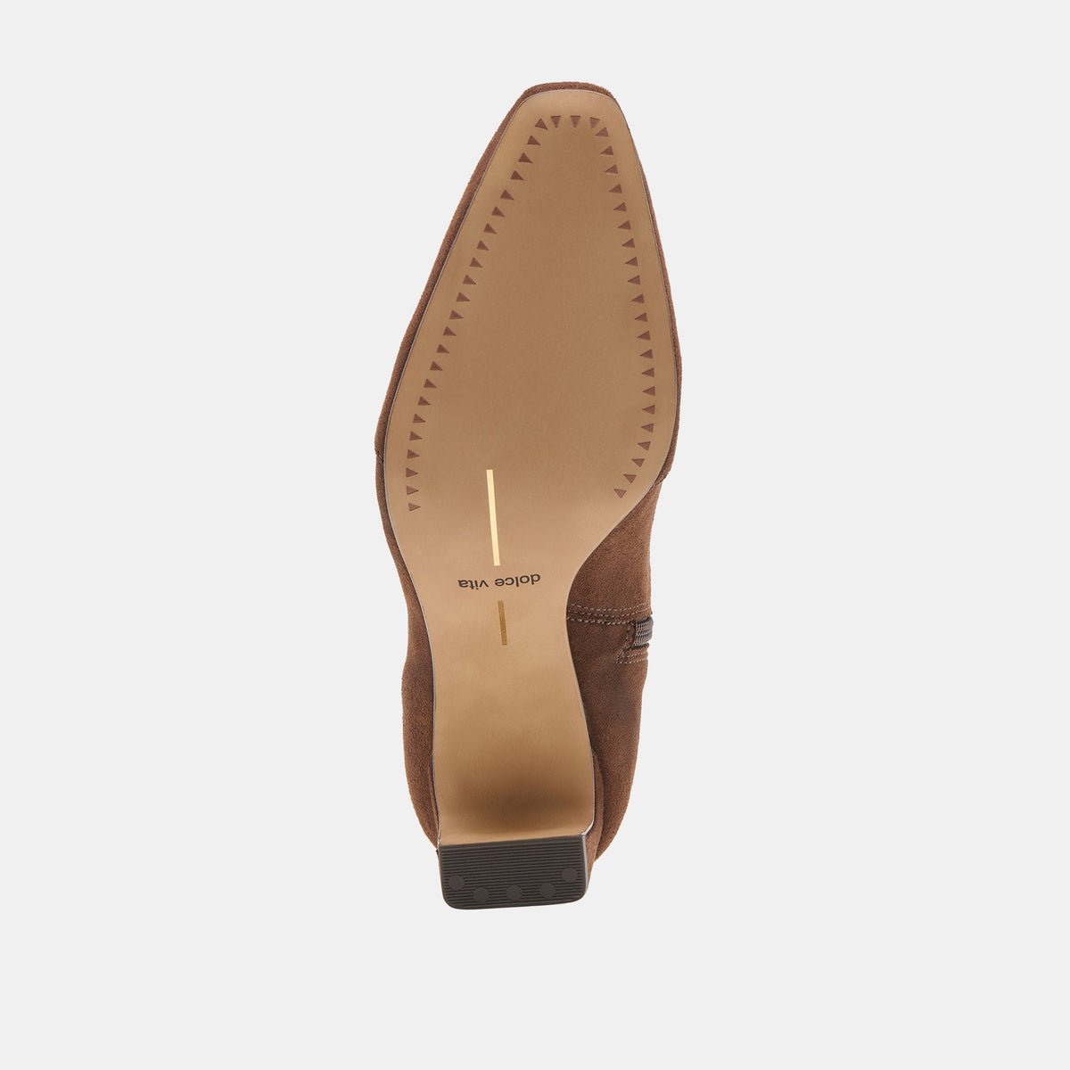 Anika Wide Dk Brown Stella Suede Boots | Dolce Vita