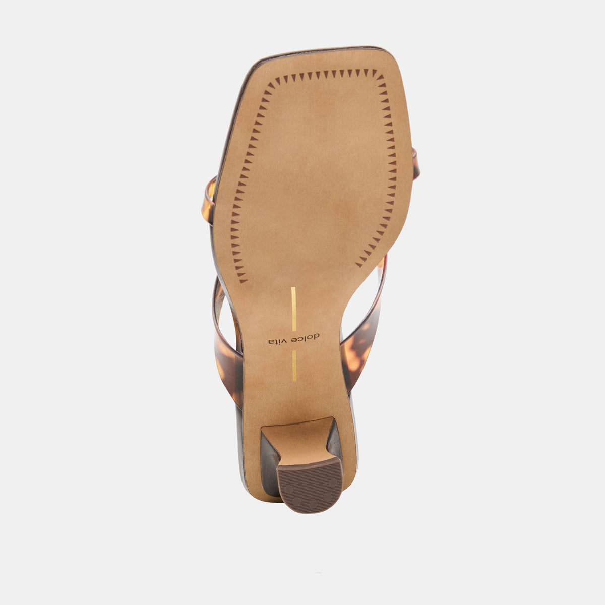 Brevel Vinyl Tortoise Jelly Heels | Dolce Vita