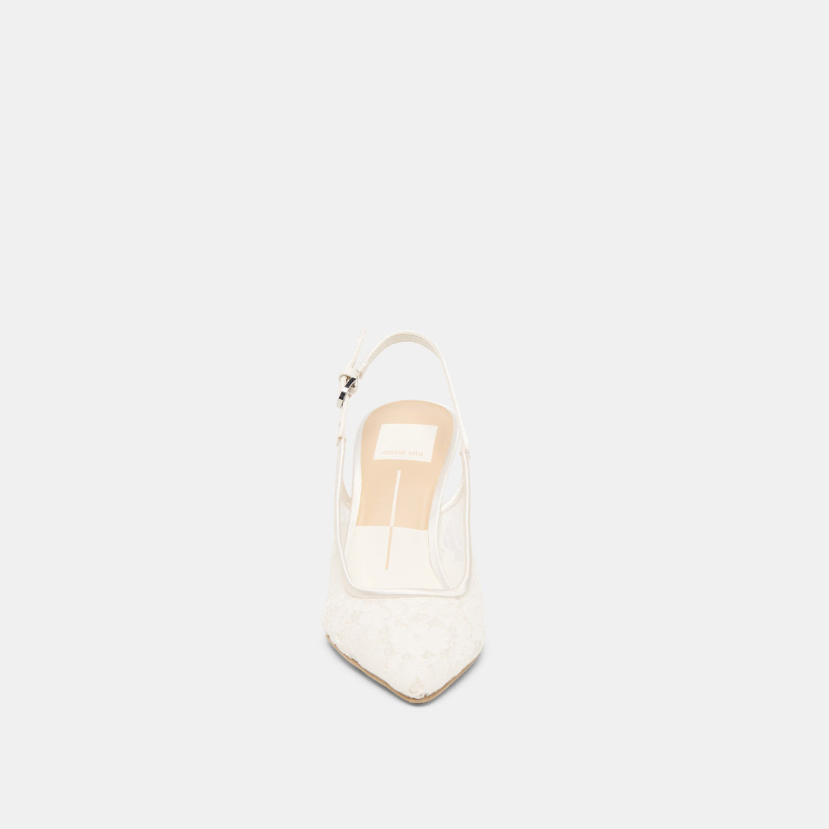 Yami True White Lace Heels | Dolce Vita