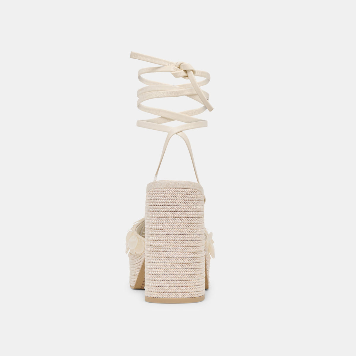 Dorthy Confetti Ivory Leather Heels | Dolce Vita