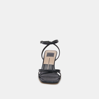 Manji Midnight Patent Leather Heels | Dolce Vita