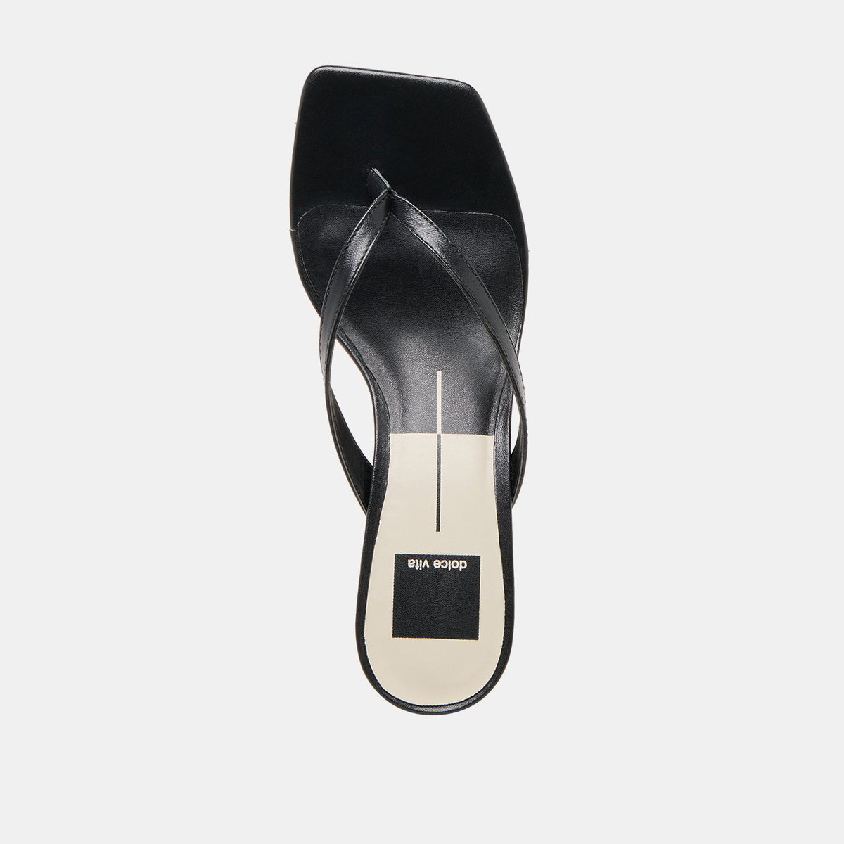Ramia Black Leather Heels | Dolce Vita