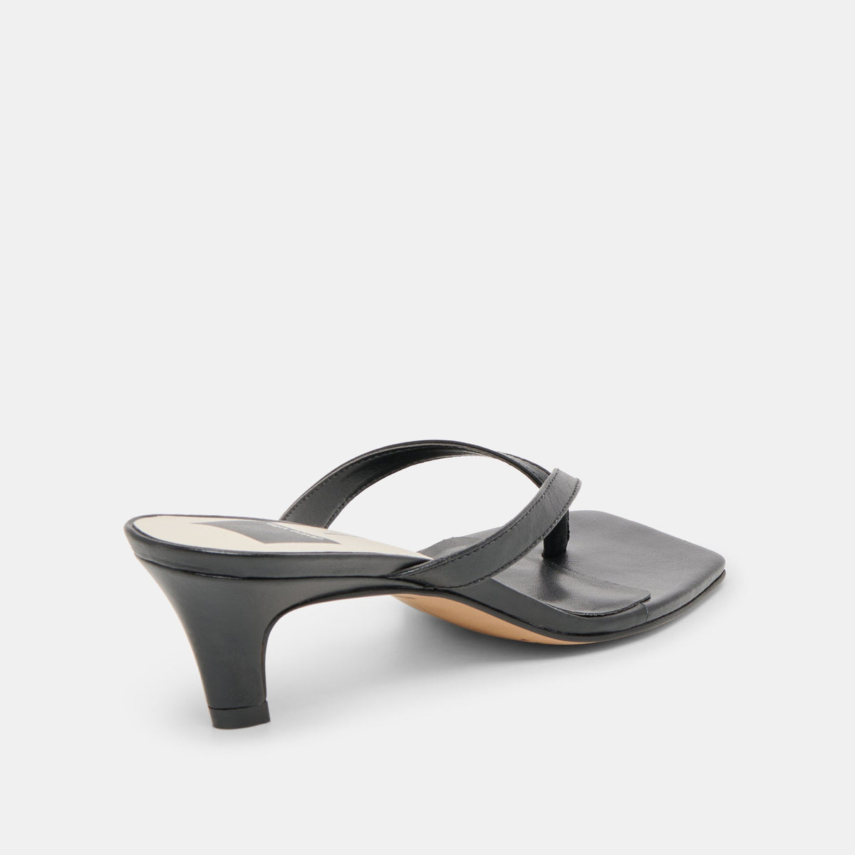 Ramia Black Leather Heels | Dolce Vita