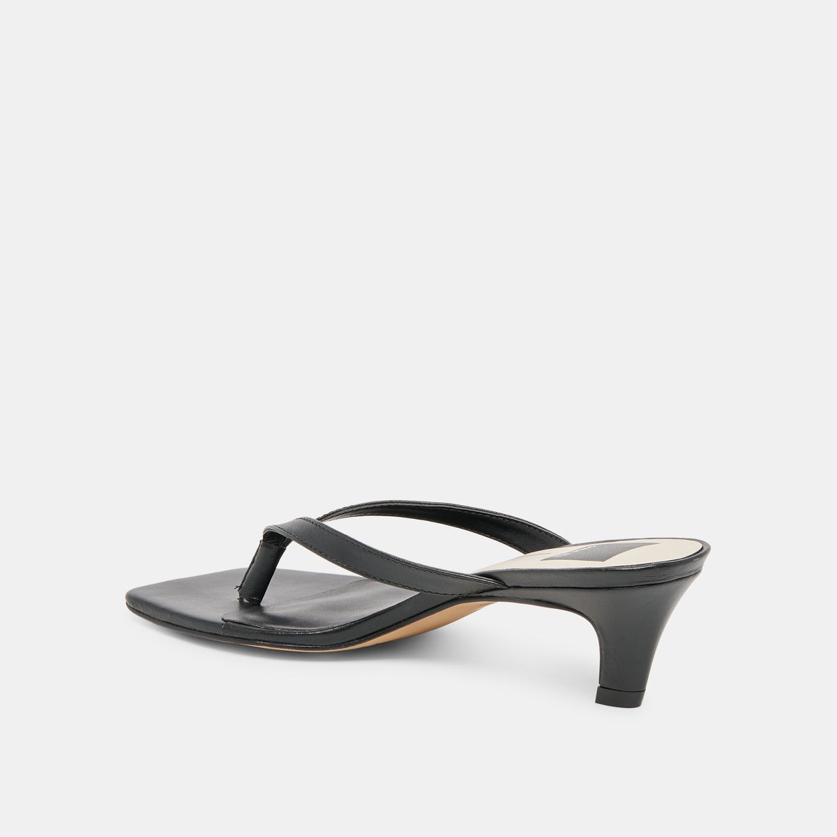 Ramia Black Leather Heels | Dolce Vita
