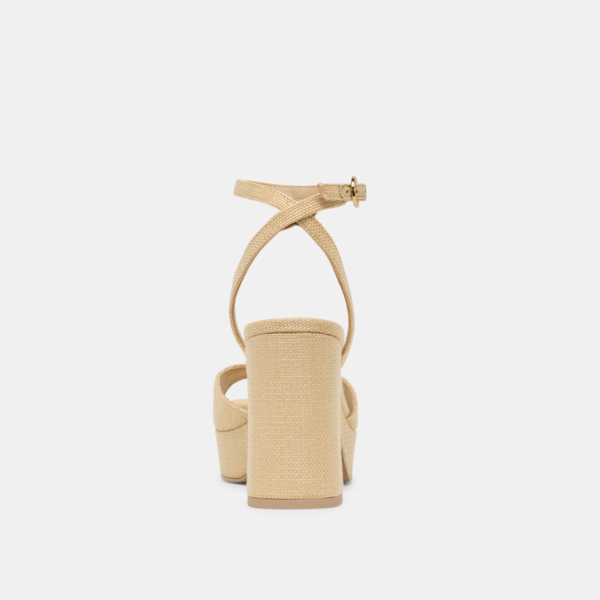 Felica Natural Raffia Heels | Dolce Vita