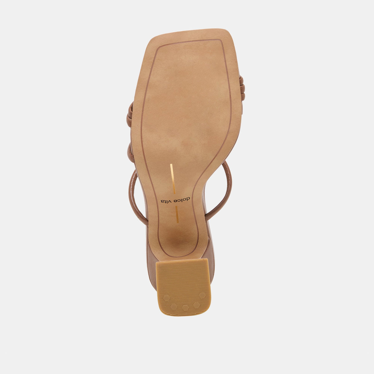 Alayna Cognac Leather Heels | Dolce Vita