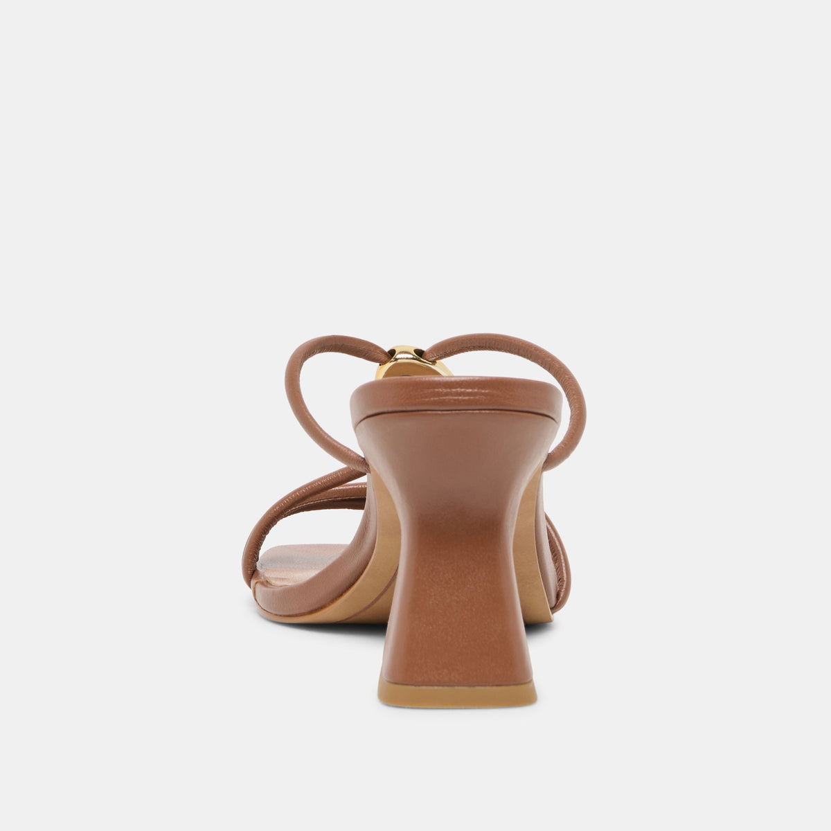 Alayna Cognac Leather Heels | Dolce Vita