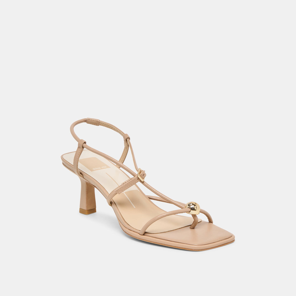 Mylee Light Tan Leather Heels | Dolce Vita