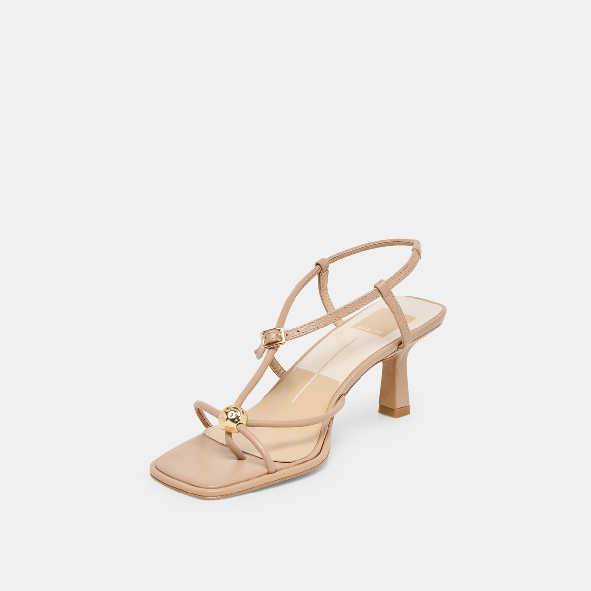 Mylee Light Tan Leather Heels | Dolce Vita