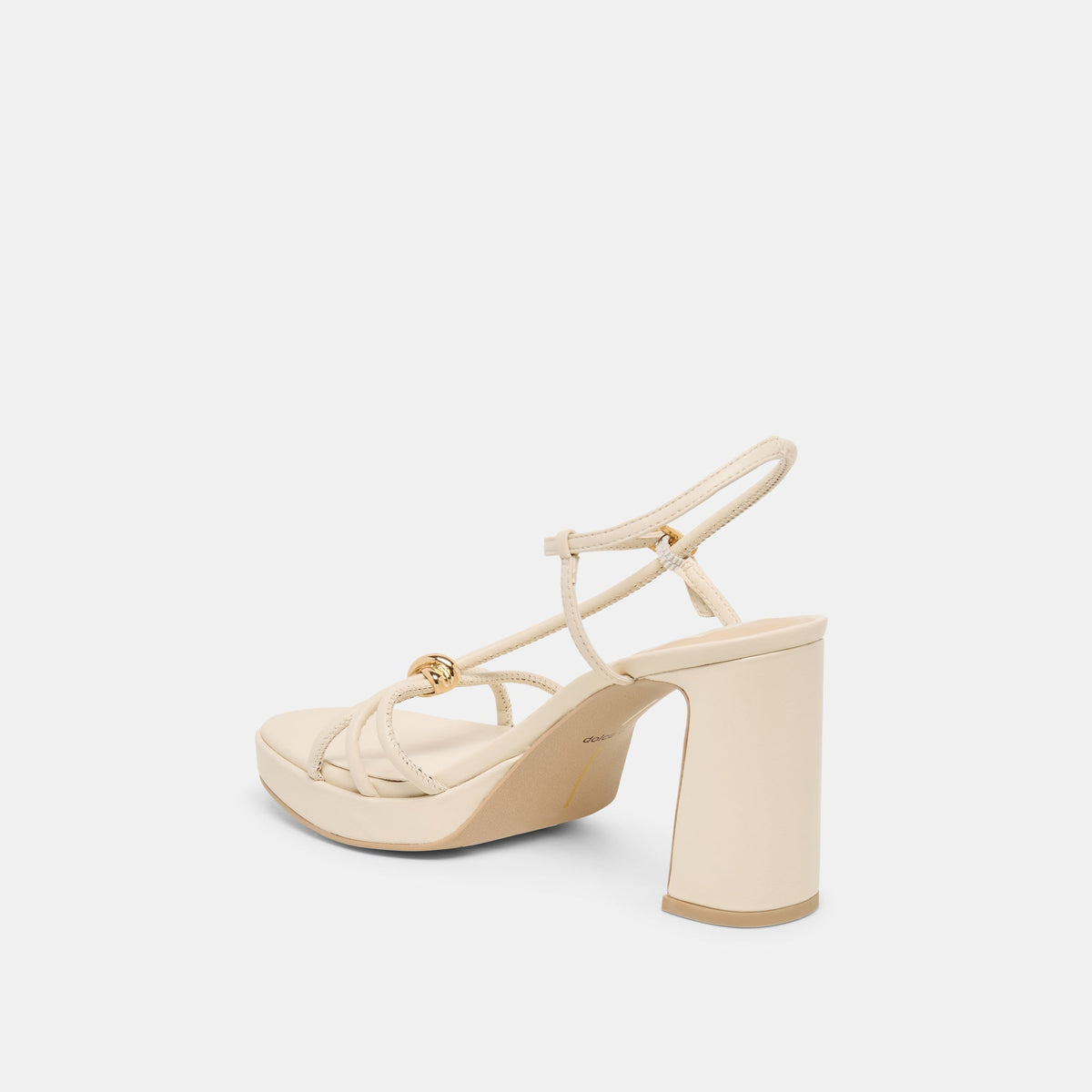 Odete Creme Leather Heels | Dolce Vita