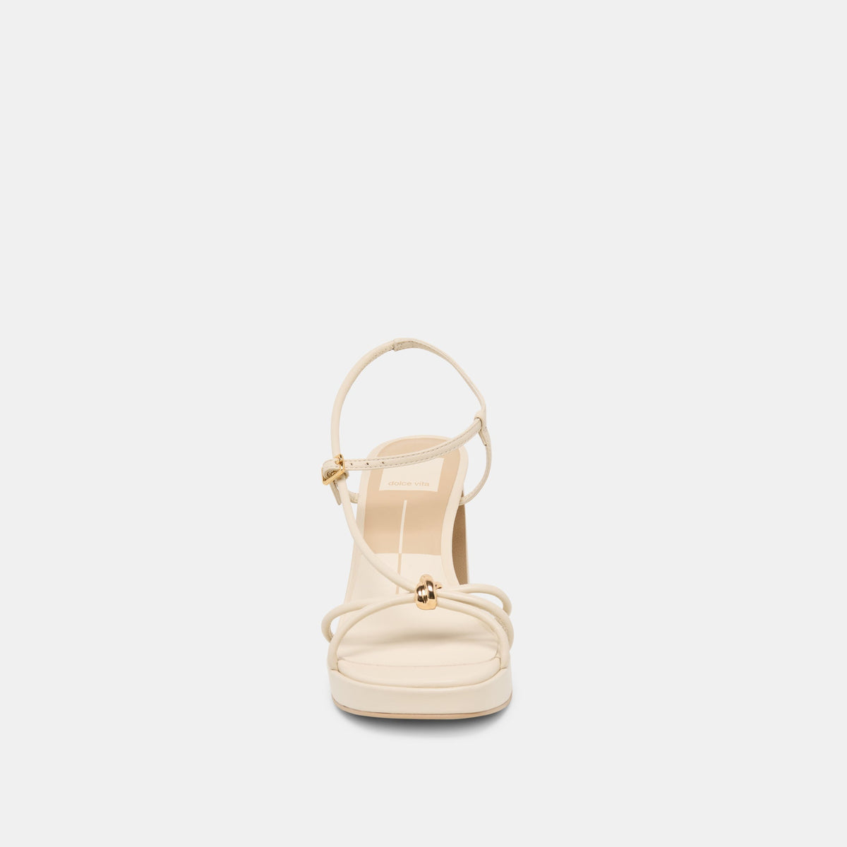 Odete Creme Leather Heels | Dolce Vita