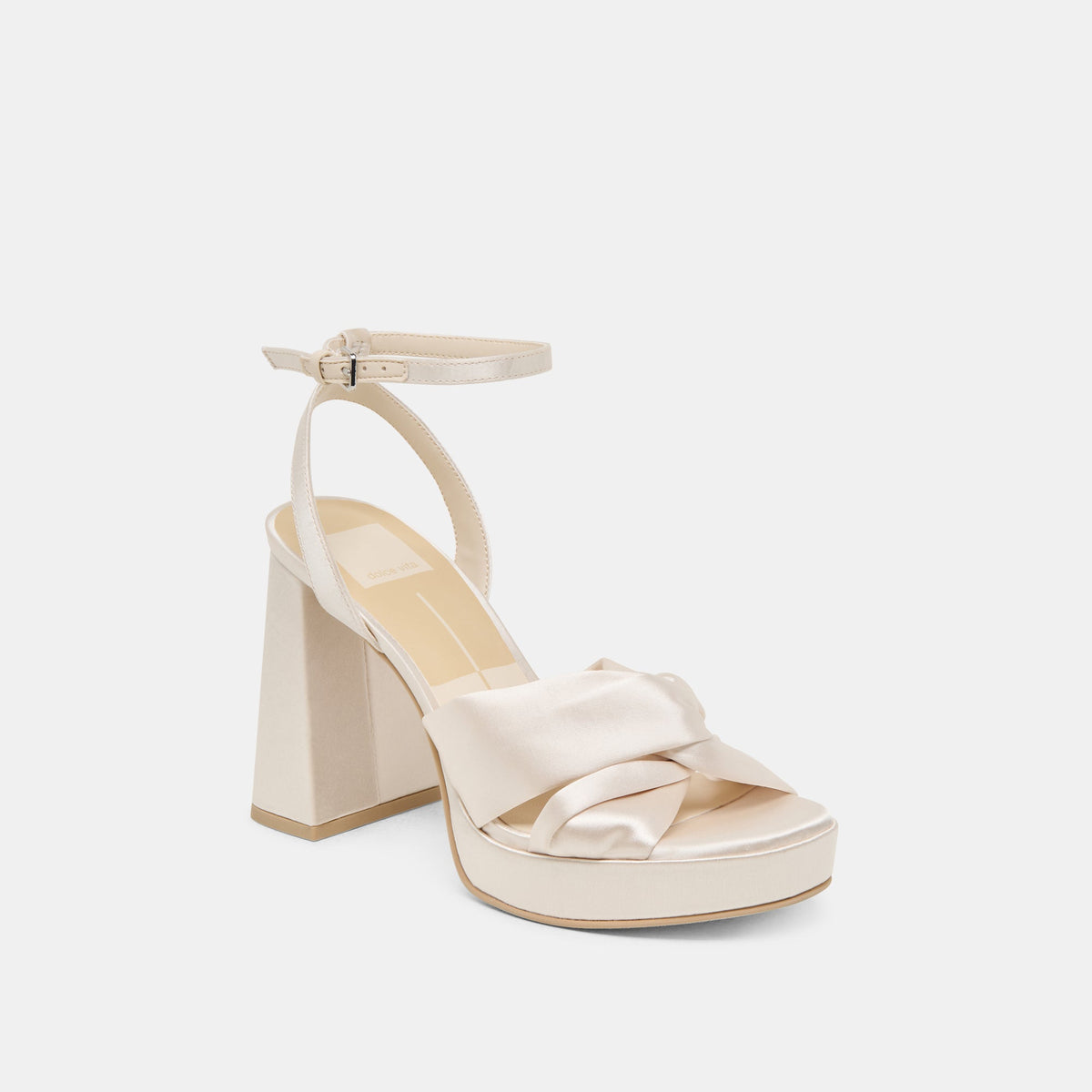 PARLO HEELS IVORY SATIN
 – Dolce Vita | Dolce Vita