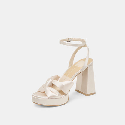 PARLO HEELS IVORY SATIN
 – Dolce Vita | Dolce Vita