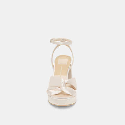 PARLO HEELS IVORY SATIN
 – Dolce Vita | Dolce Vita