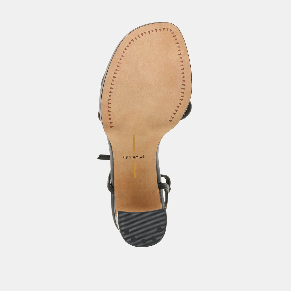 Odete Black Leather Heels | Dolce Vita