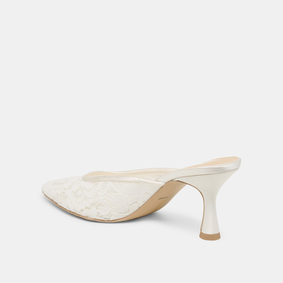 Cleo High True White Lace Heels | Dolce Vita