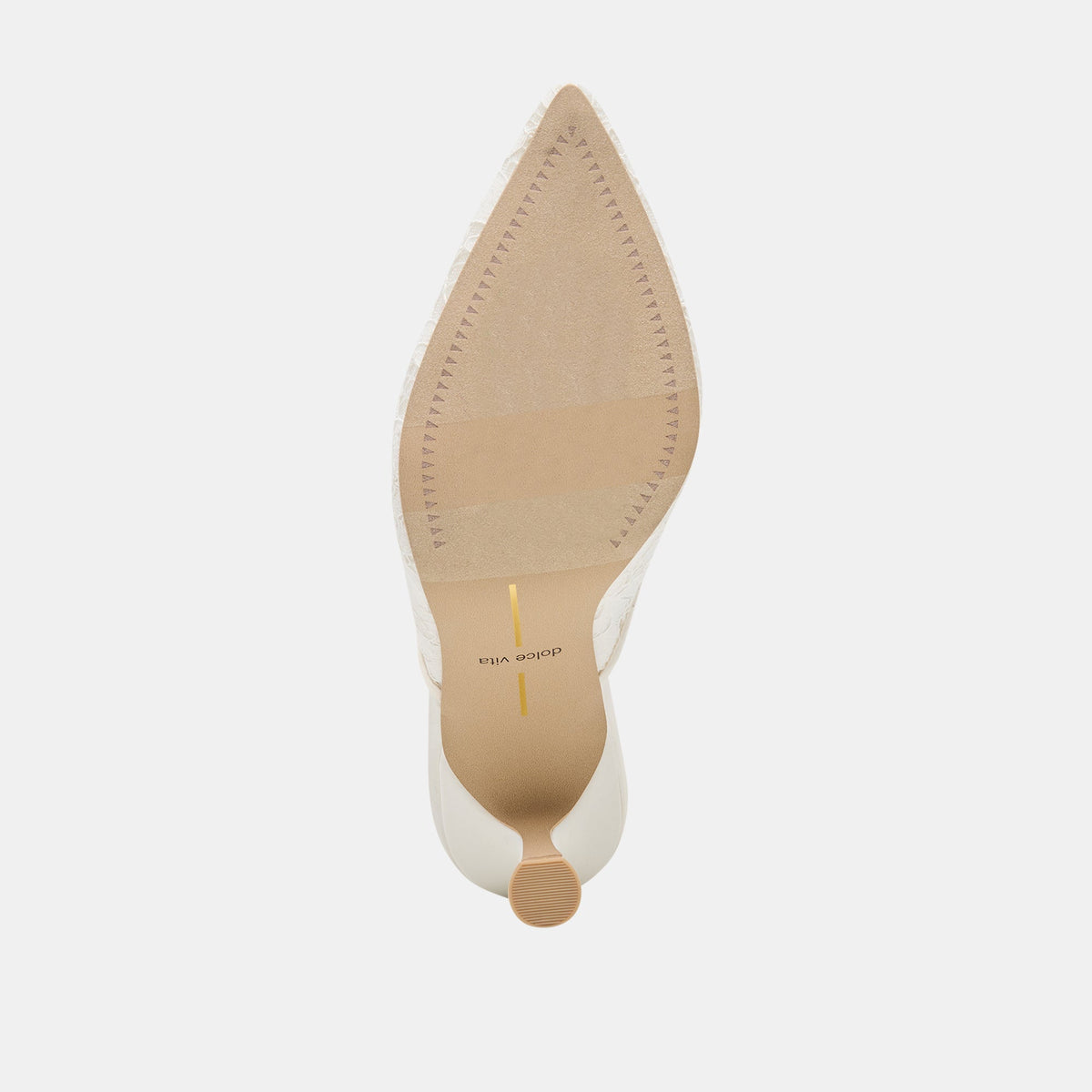 Cleo High True White Lace Heels | Dolce Vita
