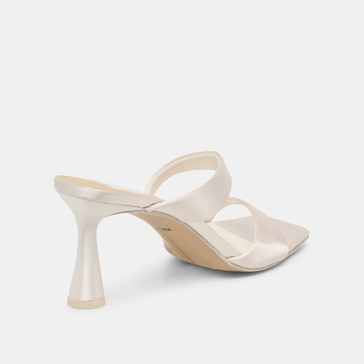 Icelyn Ivory Satin Heels | Dolce Vita