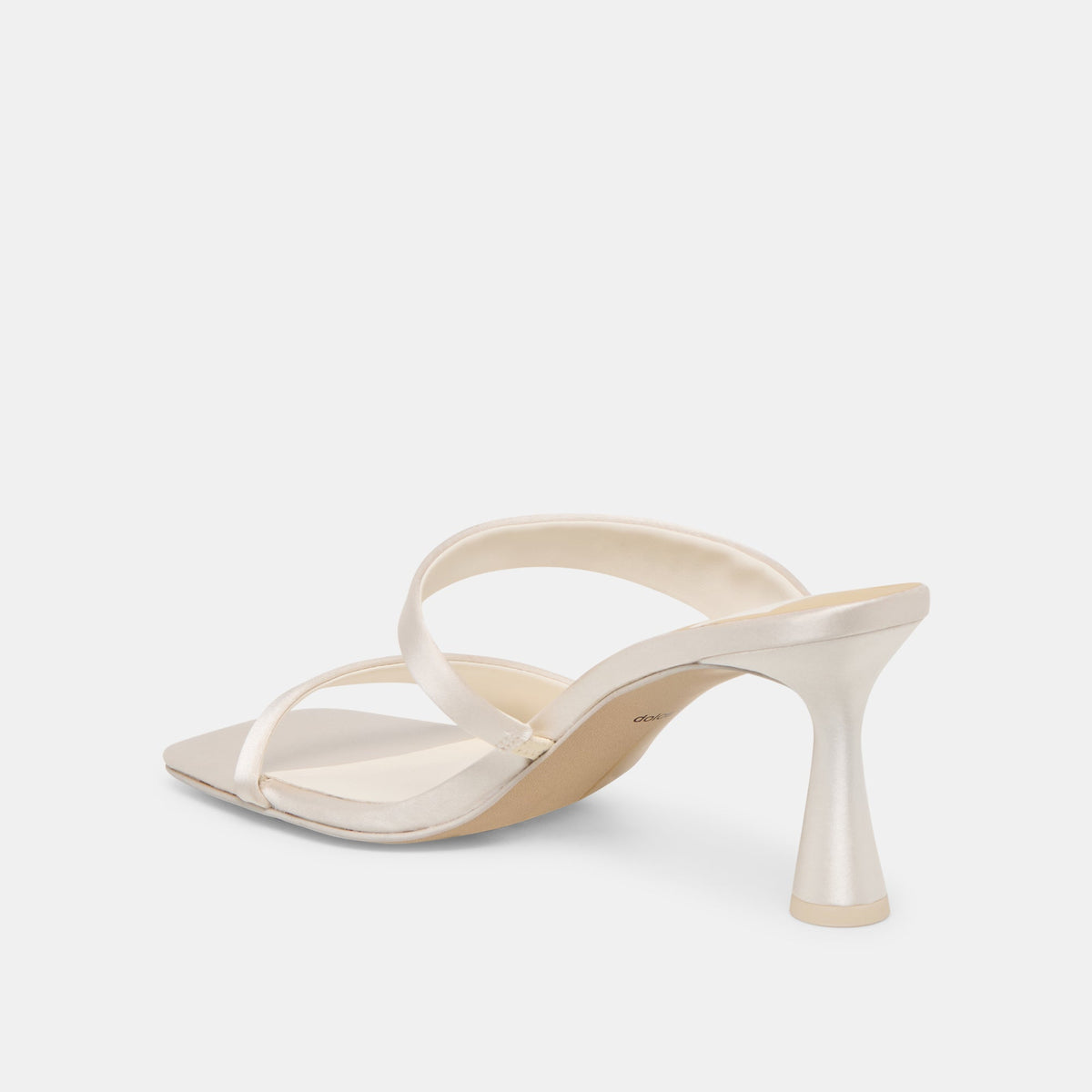Icelyn Ivory Satin Heels | Dolce Vita