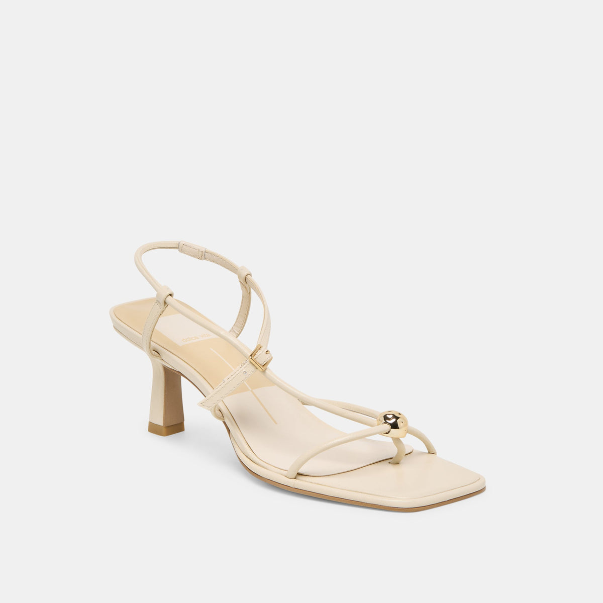 Mylee Creme Leather Heels | Dolce Vita