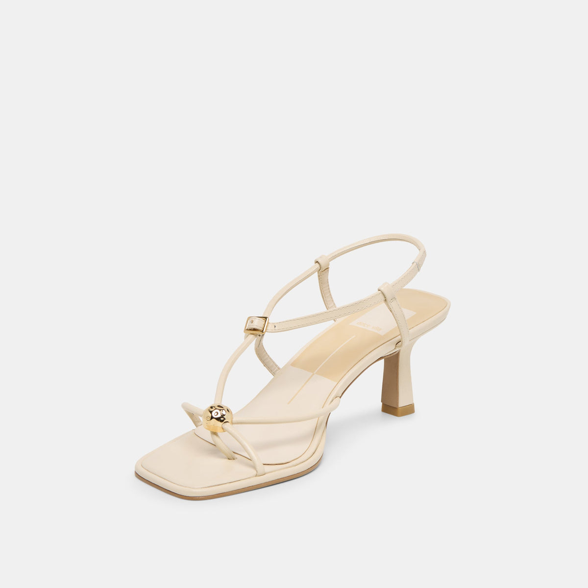 Mylee Creme Leather Heels | Dolce Vita