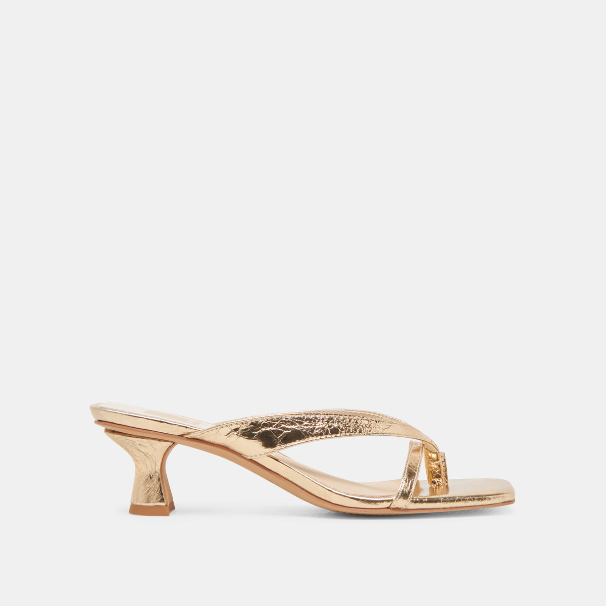 BREVEL HEELS GOLD DISTRESSED LEATHER
 – Dolce Vita | Dolce Vita