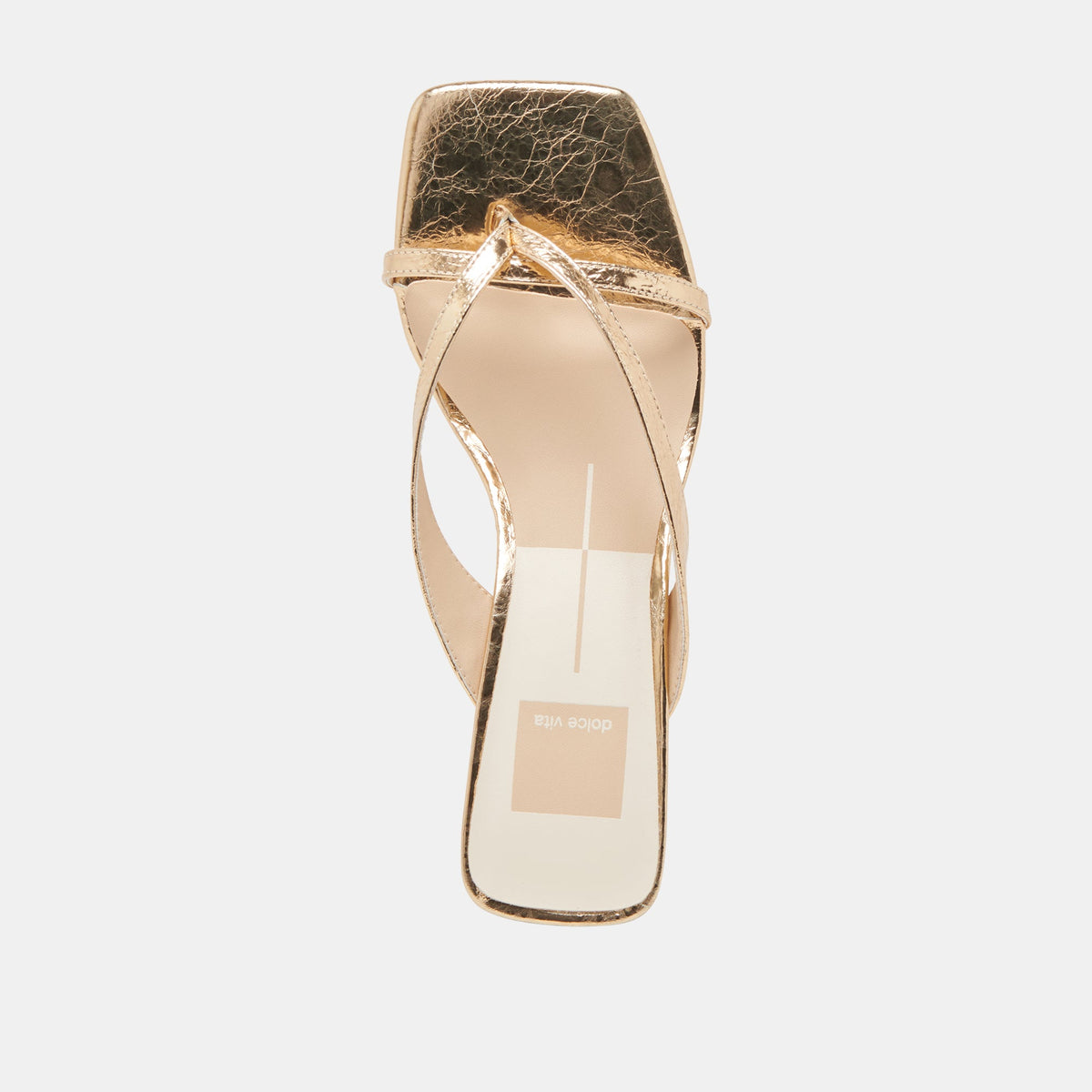 BREVEL HEELS GOLD DISTRESSED LEATHER
 – Dolce Vita | Dolce Vita