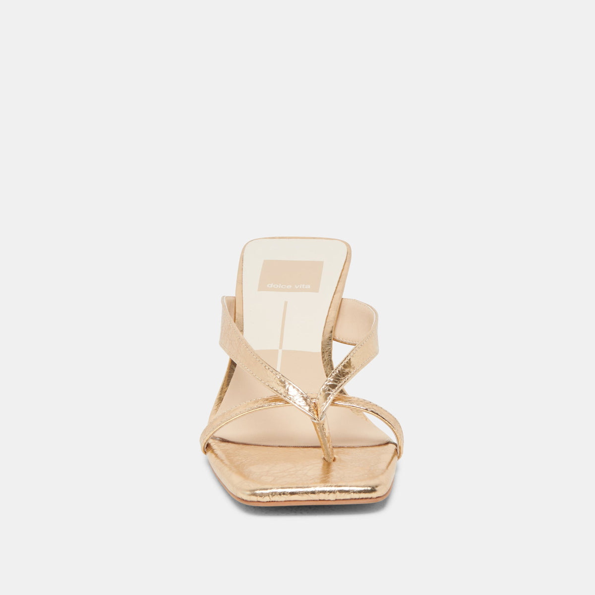 BREVEL HEELS GOLD DISTRESSED LEATHER
 – Dolce Vita | Dolce Vita