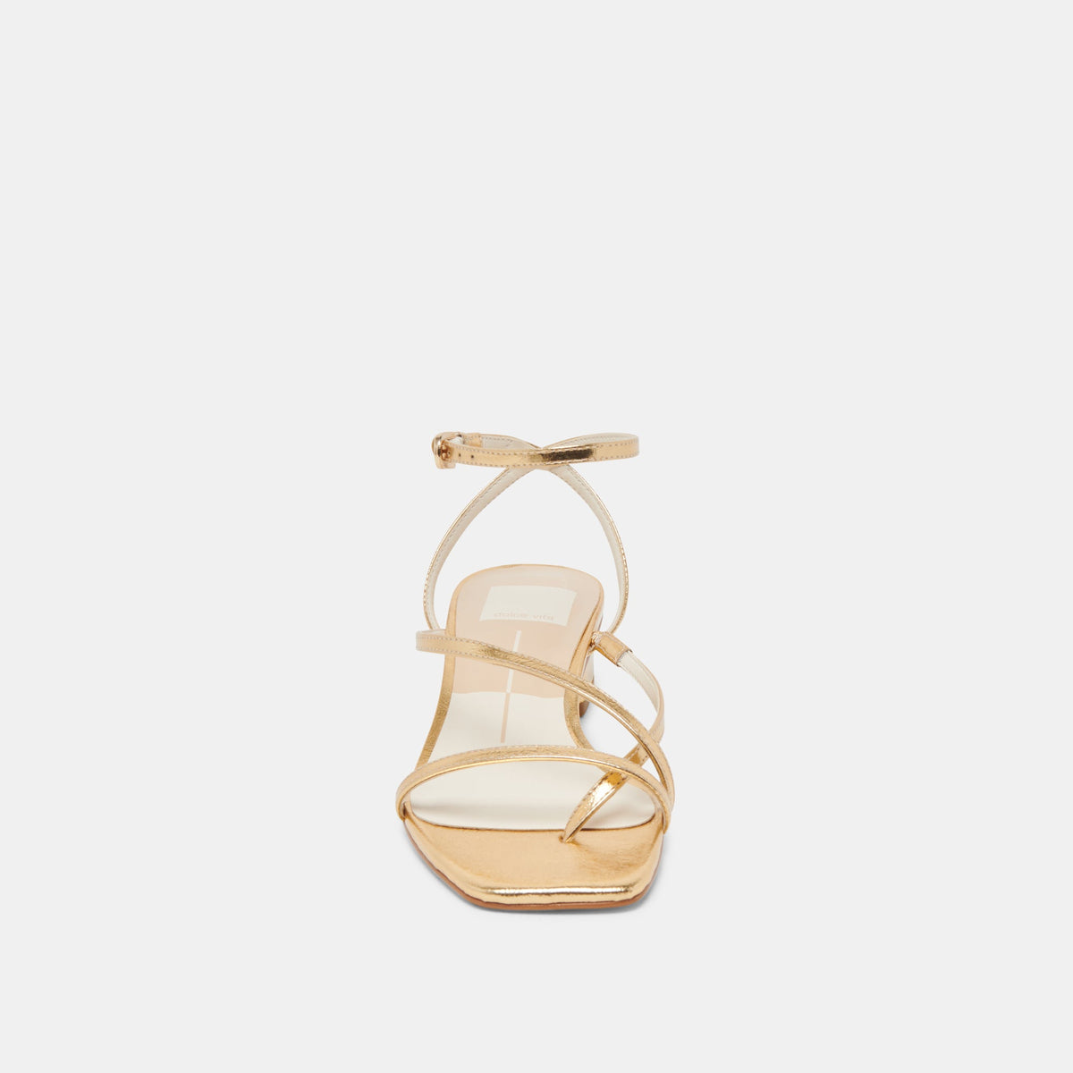 Karlos Wide Gold Metallic Stella Sandals | Dolce Vita