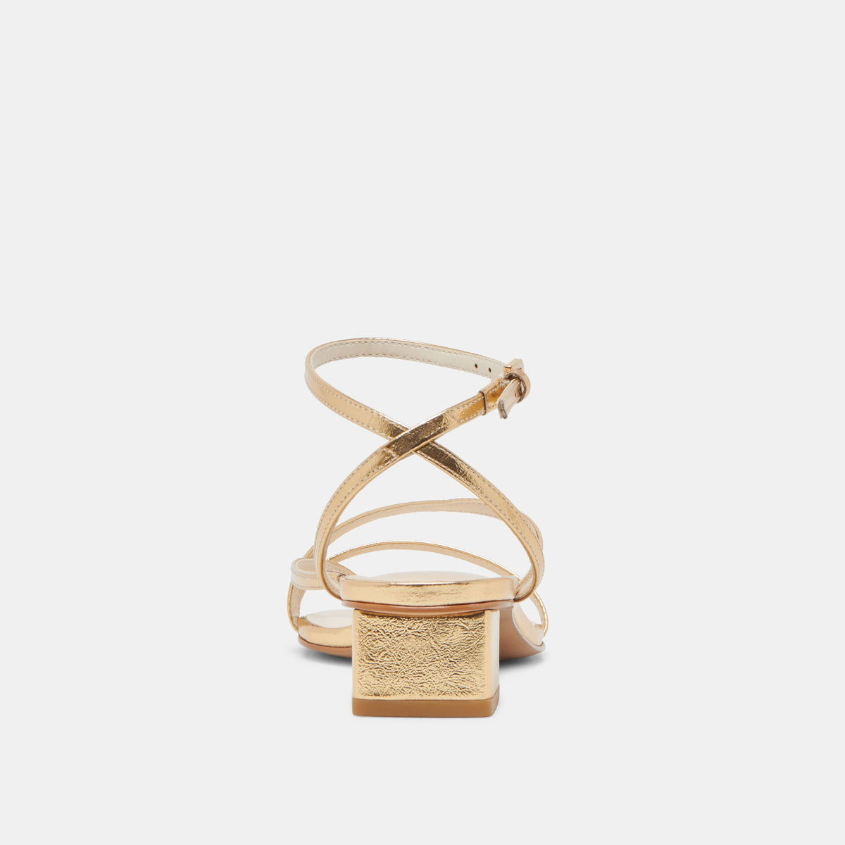 Karlos Wide Gold Metallic Stella Sandals | Dolce Vita