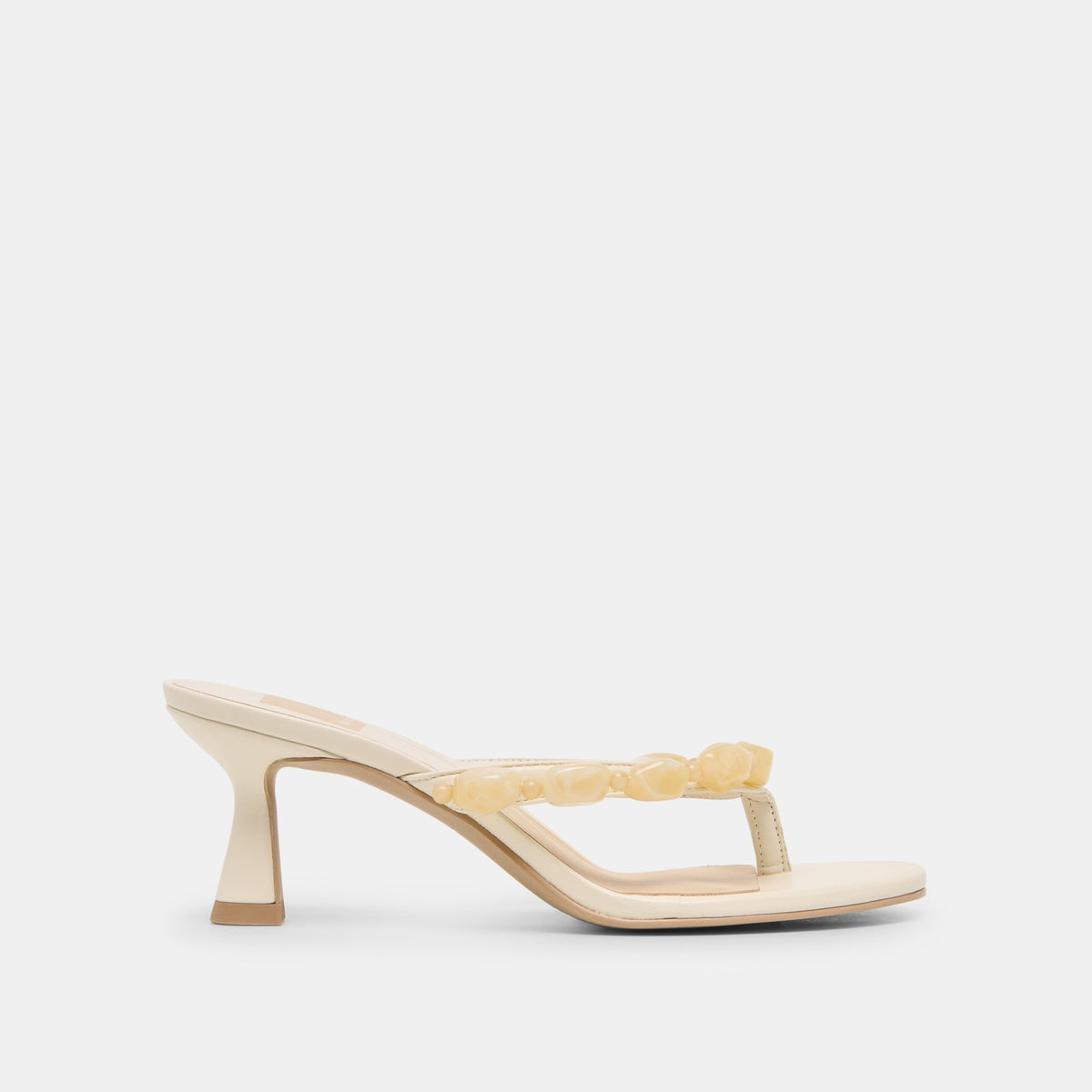 Daksie Off White Leather Heels | Dolce Vita
