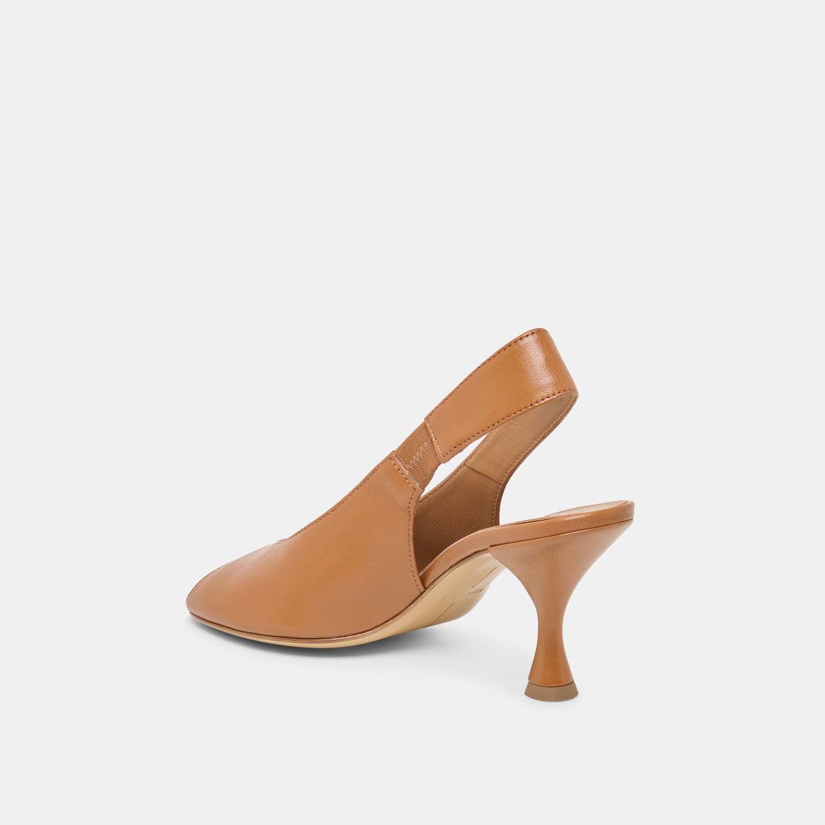 Madow Tan Leather Heels | Dolce Vita