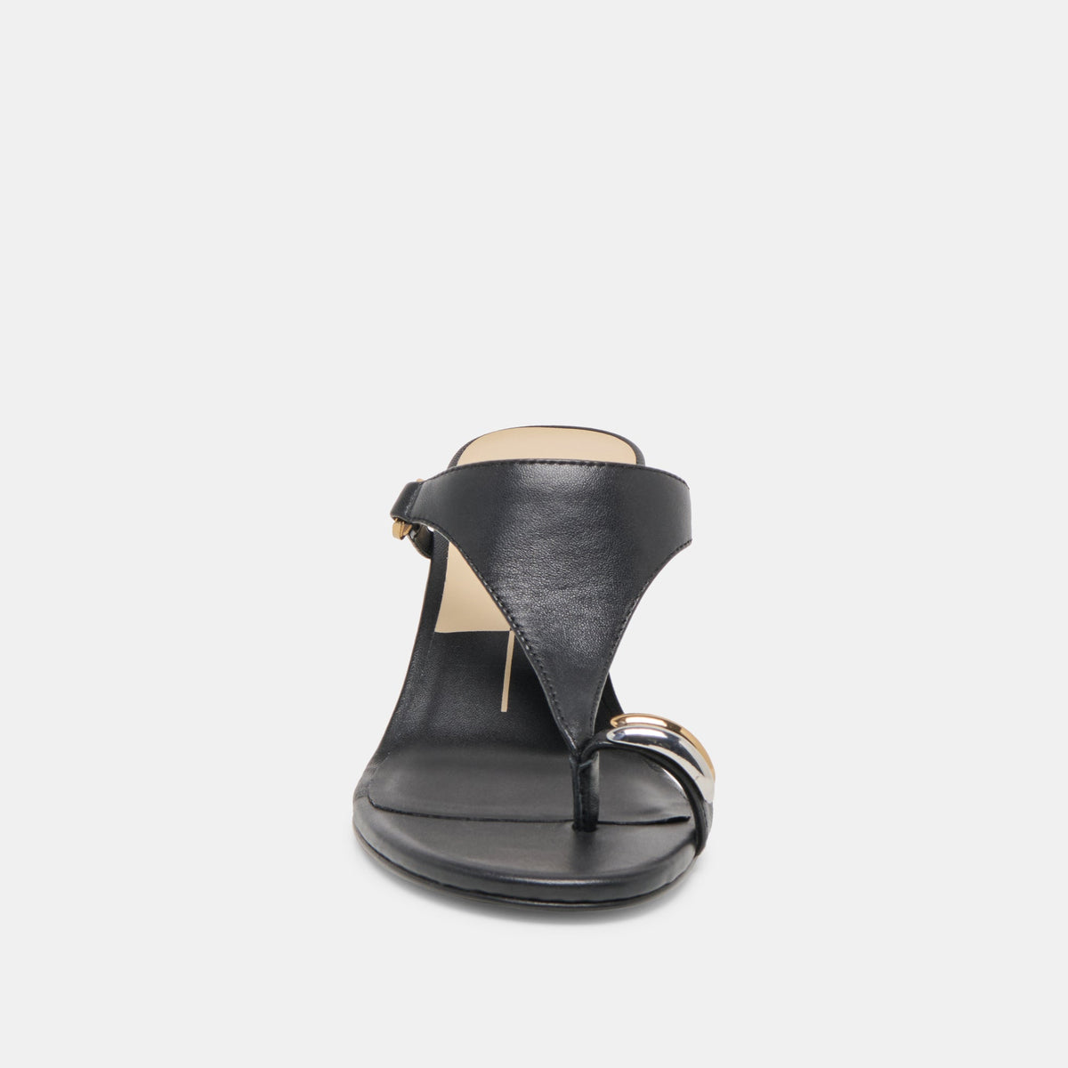 Derrel Black Leather Heels | Dolce Vita